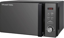 Russell Hobbs RHM2076B 20 Litre 800 W Black Digital Solo Microwave with 5 Power 