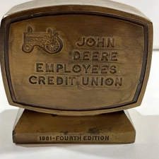 1981 John Deere Employees Credit Union Bank 1892 Froelich Tractor 4th Edition