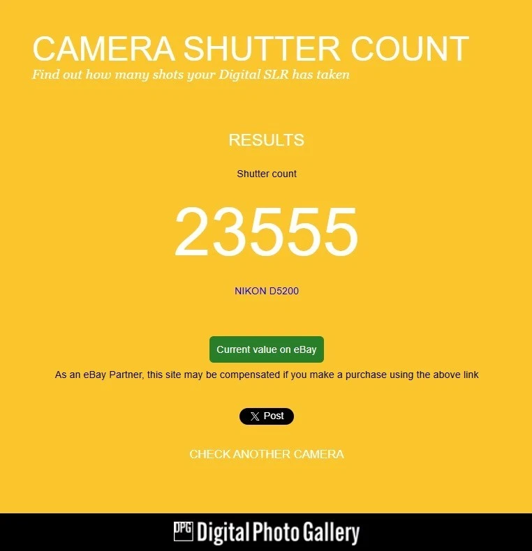 [MINT / 24K shots] Nikon D5200 Digital SLR Camera + 18-55mm Lens Kit From Japan - Image 3 of 4