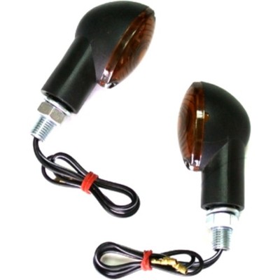 JMP Blinklicht schwarz, kurz mit Rauchglas E-Prüfzeichen, 12V 21W
