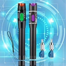 - 2pc 30km Visual Fault Locator VFL Fiber Tester Visual Fault Locator Fiber O...