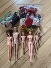 VTG 1960s Barbie Lot Dolls Fashion Clothes Scooter Francie Ken Skipper As-Is