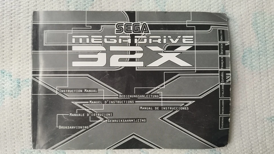 Sega Mega Drive 32 X + ручная версия PAL! Кабели БЕЗ - Изображение 3 из 4