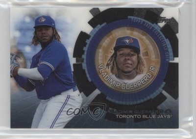 2020 Update Topps Baseball Coins Black 155/199 Vladimir Guerrero Jr #TBC-VG 0m1p