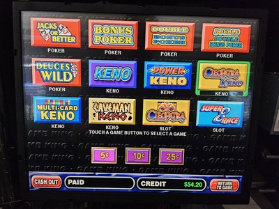 IGT Game King 5.0 Multi Games M0001001 Full Set Game and 3902 CPU Board.