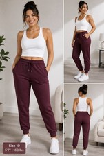 Lululemon Burgundy Dance Studio Pants Size 10