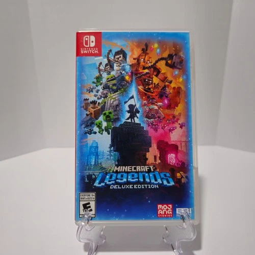 Minecraft Legends Deluxe Edition - Nintendo Switch - CIB/Complete w/Insert -ESRB
