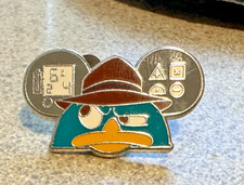 DISNEY PIN AGENT P CHARACTER EARHAT PERRY THE PLATYPUS 98959