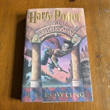 Product Image: Harry Potter  Sorcerer's Stone by J. K. Rowling (1998) First American Edition HC