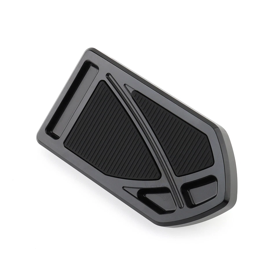 Estriberas negras para Harley Touring Road Glide Touring Street Glide Foto 4 de 4