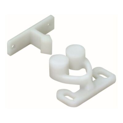 Schnappverschluss 14 x 30 x 25mm Kunststoff weiß 2 Stück (1,19 EUR/Stück)