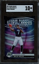 2022 Panini Malik Willis Storm Chasers Rookie SGC 10 SSP CASE HIT