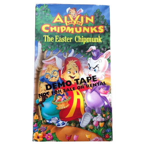 Buena Vista Home Video Alvin and The Chipmunks The Easter Chipmunks Demo VHS