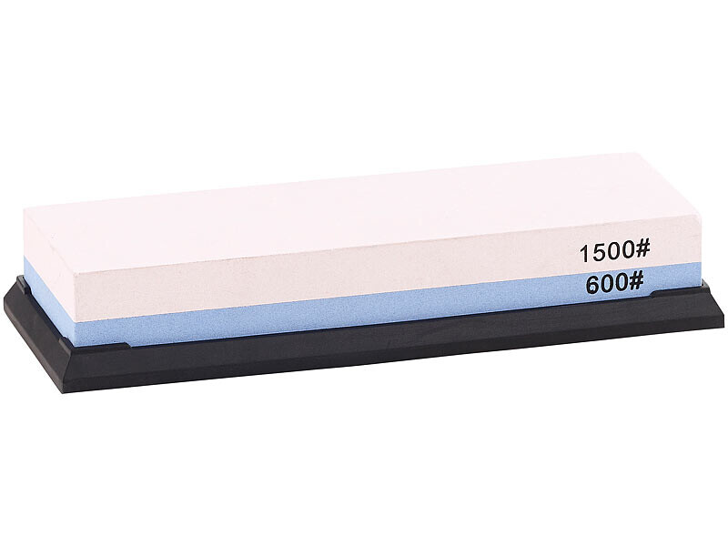 Pierre à aiguiser double face grain 600 / 1500 Tokio Kitchenware pour couteau japonais