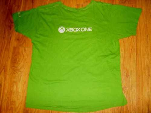 T-shirt Microsoft usata introduzione XBOX ONE Med cotone sbiadito videogioco - Foto 5 di 6