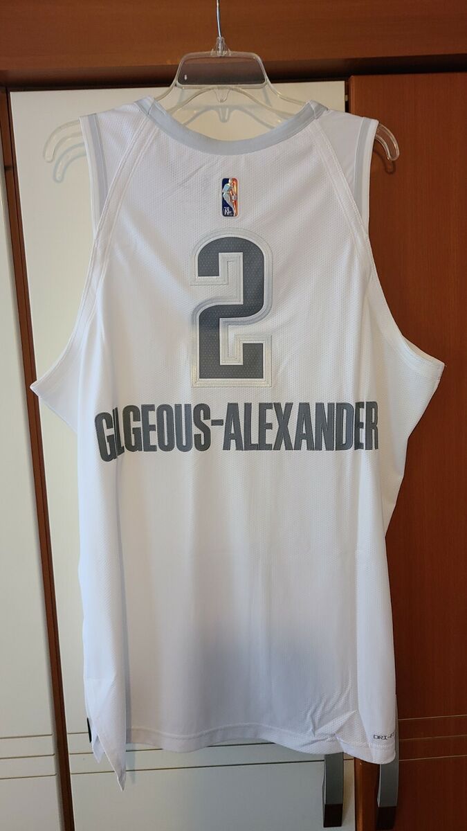 shai gilgeous alexander authentic jersey