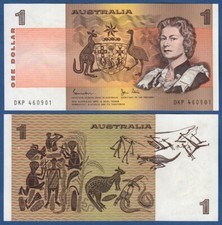 AUSTRALIEN / AUSTRALIA 1 Dollar (1983) UNC P. 42 d