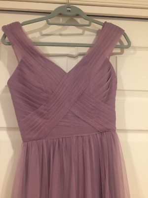 Off Shoulder Tulle Bridesmaid Dress - Tulle and Chantilly | eBay