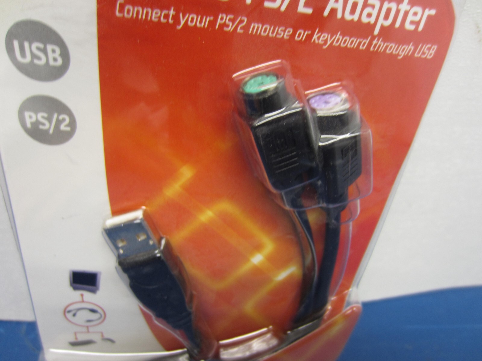 Belkin USB to PS/2 Adapter F5U119E Connect PS/2 Mouse & Keyboard through USB eBay