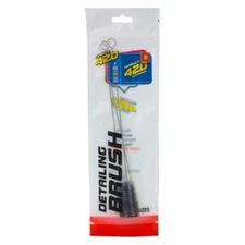 Formula 420 3-Piece Detailing Brush, Glass Metal Ceramic & More, 3 Brush Set