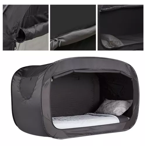 Privacy Tent Integrated Bed Curtain And Mosquito Net Outdoor Blackout Fold Tent - Picture 6 of 16