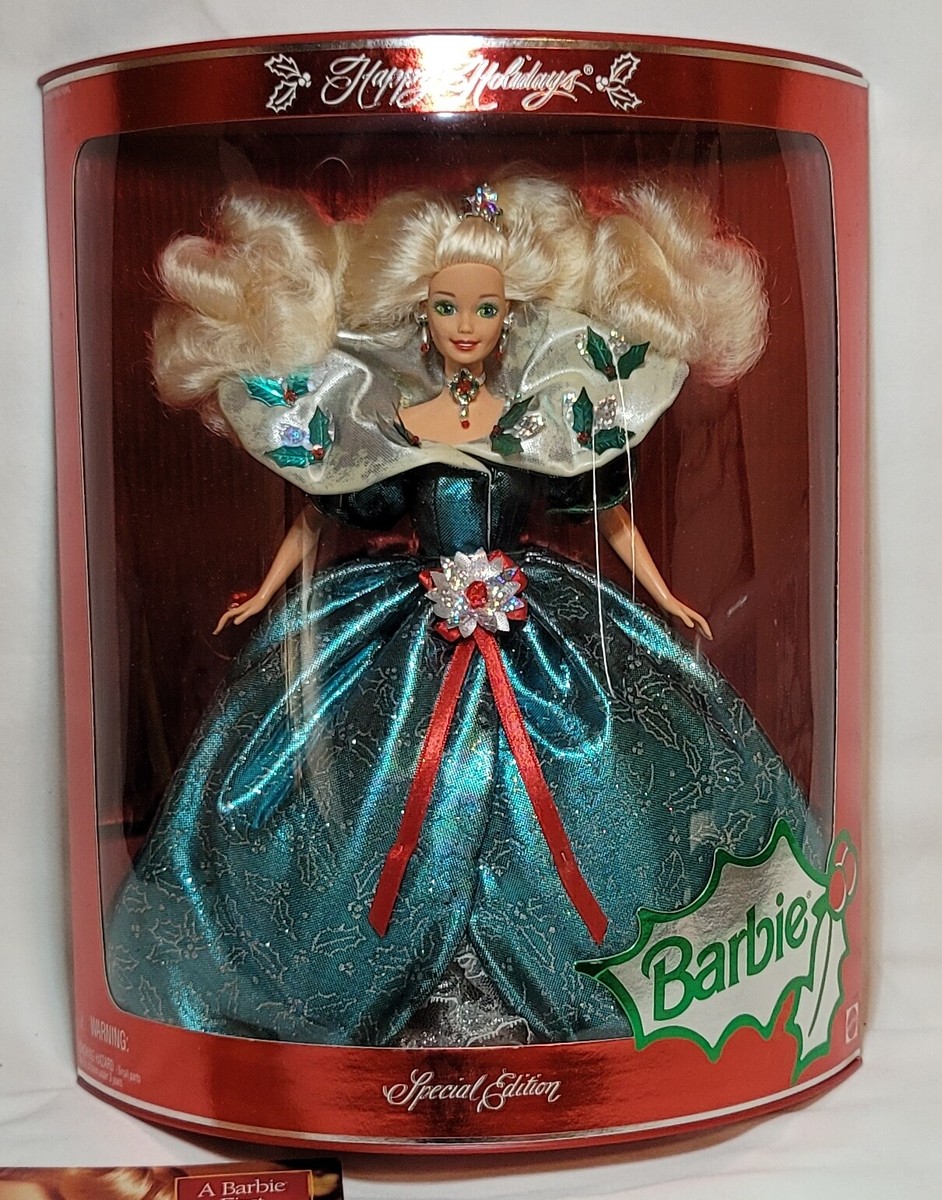 1995 Mattel Happy Holidays Barbie Special Edition #14123 | eBay
