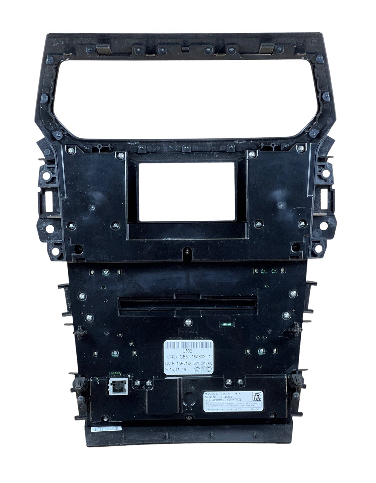 Ford Explorer 2016-2018 4" CD Front Control Interface Module Faceplate ...
