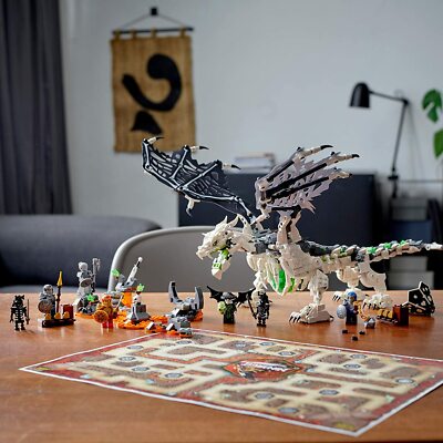 LEGO NINJAGO: Skull Sorcerer's Dragon (71721) for sale online | eBay