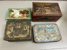Vintage Advertising Tins Bundle X 4 - Free P+P