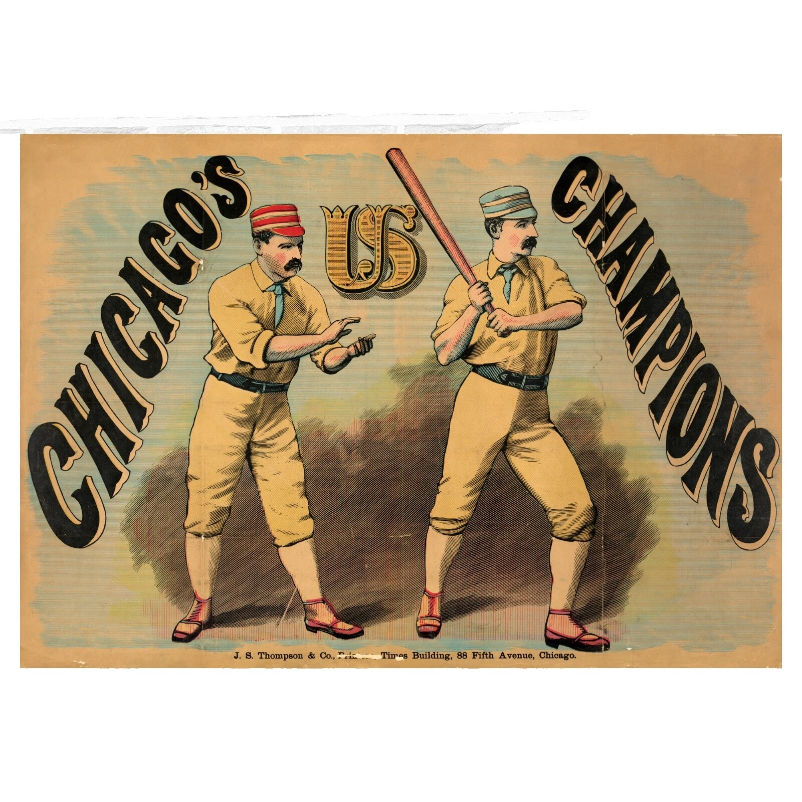 Béisbol Vintage/Retro afiches y grabados de decoración para el Hogar