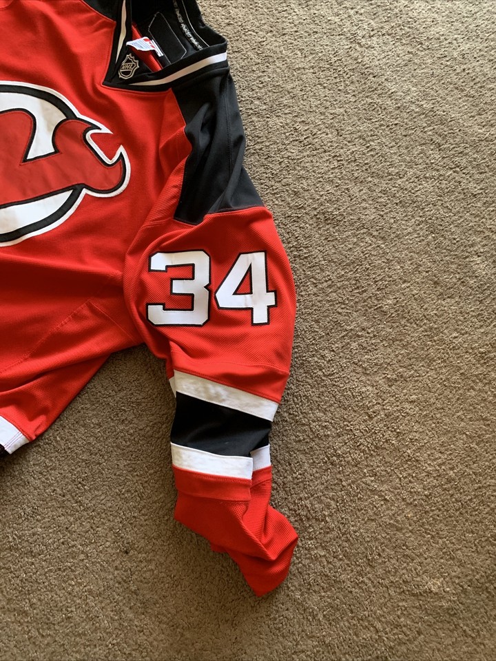 New Jersey Devils game worn hockey jersey with white strip eBay