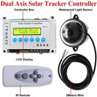 DC 6000N 2X8'' Linear Actuator &Sun Track Controller DIY Dual Axis Solar Tracker — photo 7