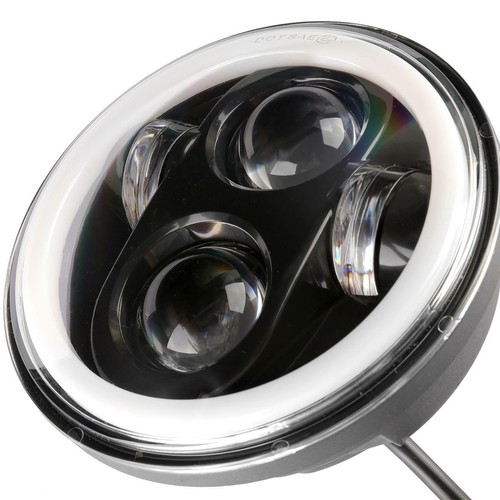 For 1959-1975 Buick LeSabre 4Pcs 5.75" LED Headlights RGB Angel Eyes bluetooth - Foto 9 di 12