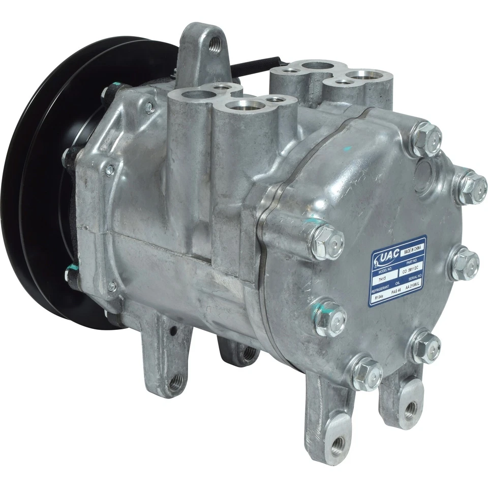 Compresor de aire acondicionado para Ford E-150 Econoline 1983-1986 UAC 1984 1985 Foto 2 de 2