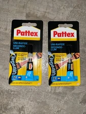3x Pattex Instant Adhesive Ultra Gel 3g Glue All-purpose
