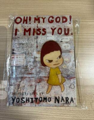 Yoshimoto Nara OH! MY GOD! I MISS YOU. Postcard Book 30 Postcards