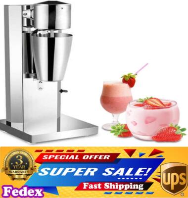Milkshake Maker Single Head Drink Mixer Machine Commercial Smoothie Malt Blender