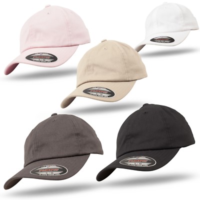 Original Flexfit Cap Cotton Till Dad Hat Basecap Baseball Mütze Kappe Unisex
