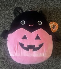 12” Emily The Bat Pink Pumpkin Halloween Squishmallow 2024 New