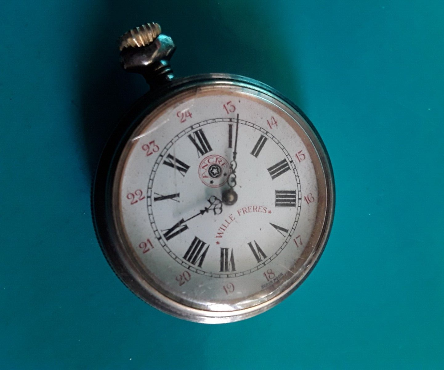 Aicharynic Orologio Da Infermiera Con Gancio - Fibbia In Metallo