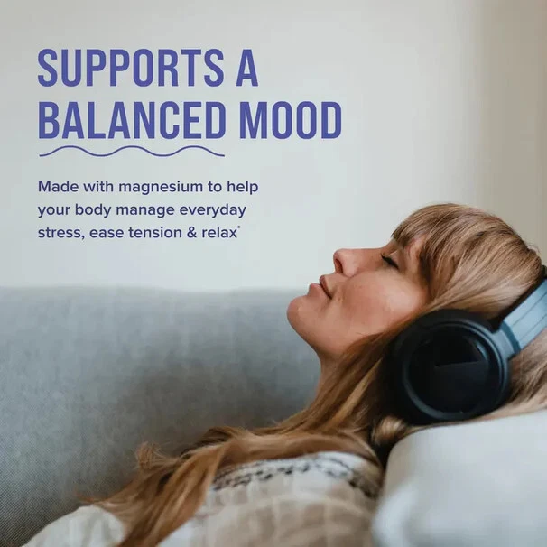 Mezcla de bebidas para dormir Natural Vitality Calm, melatonina y magnesio, bayas mixtas 4 oz Foto 4 de 4