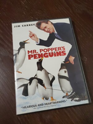 Mr. Popper's Penguins DVD very good Movie Jim Carrey