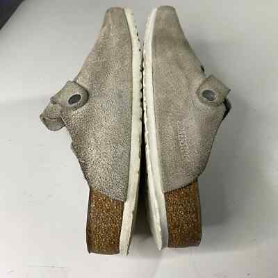 Stussy X Birkenstock Boston Mule Bone Sandals Men's 41 (8