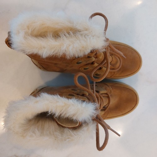 Stivali SOREL donna Explorer Joan invernali taglia 6 pelliccia sintetica marrone **LEGGI** - Foto 4 di 9