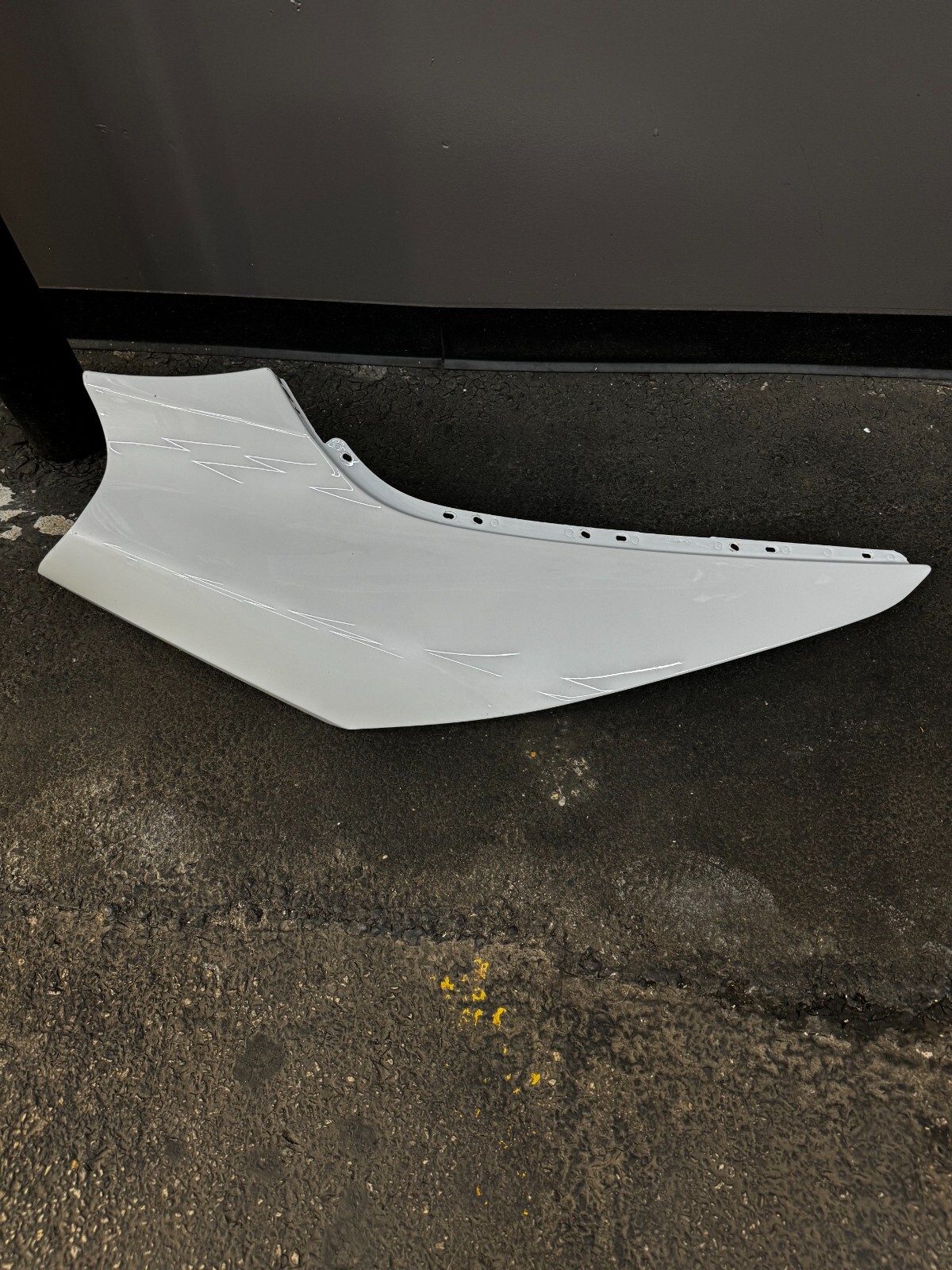 White Mclaren 720S Front Left and Right Fenders