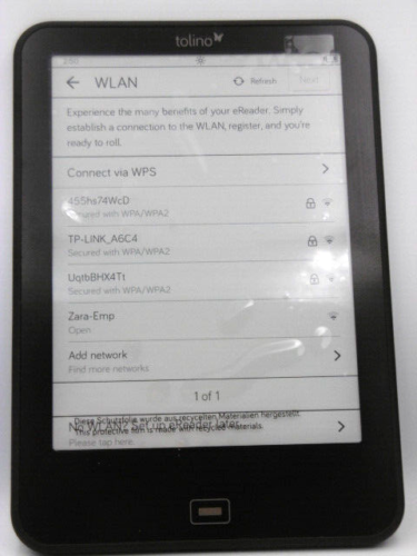 Tolino Vision 4 HD 6GB sehr guter eBook Reader * orig. Verpackung & A k k u Neu - Bild 3 von 7