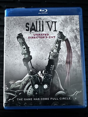 SAW VI  (6)   BLU-RAY   UNRATED DIRECTOR'S CUT