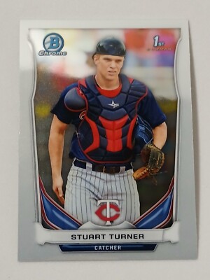 Stuart Turner Minnesota Twins 2014 Bowman Chrome Rookie Card #BCP84