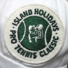 ISLAND HOLIDAYS bucket cap 1974 Hawaii Open hat Tennis Classic XL w/ mesh