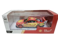 Authentic 1:43 SHELL V-POWER Ford GT 2022 Red Racing Car Model